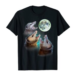 Three Oposum Moon T-Shirt