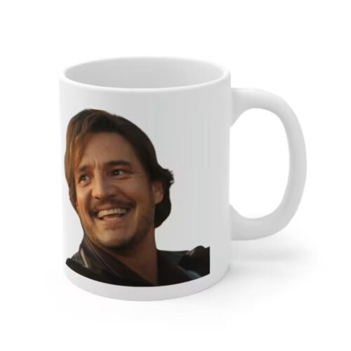 Pedro Pascal Nicolas Cage Mug