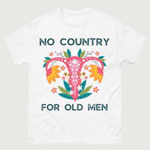 No Country for Old Men White Shirt