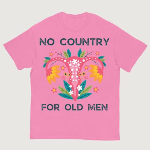 No Country for Old Men pink Shirt