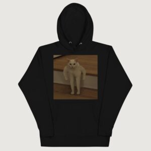 Buff Stanced Up Cat Hoodie