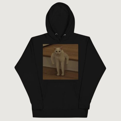 Buff Stanced Up Cat Hoodie