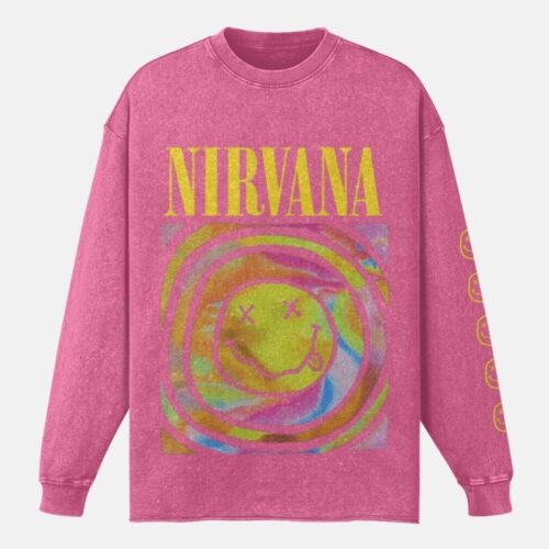 Nirvana Smile Face Sweatshirt