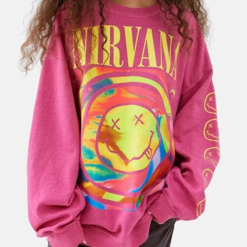 Nirvana Smile Face Sweatshirt