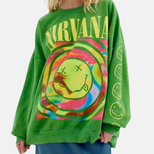 Nirvana Smile Face Sweatshirt