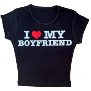 I LOVE MY BOYFRIEND Crop