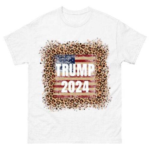 Trump 2024, Take America Back Leopard Shirt