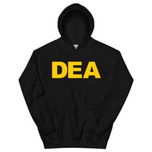 Looking for a comfortable and stylish hoodie that shows your support for the DEA Federal Agents? Look no further than the DEA Federal Agent Hoodie!