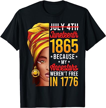 Juneteenth African American Women Shirt