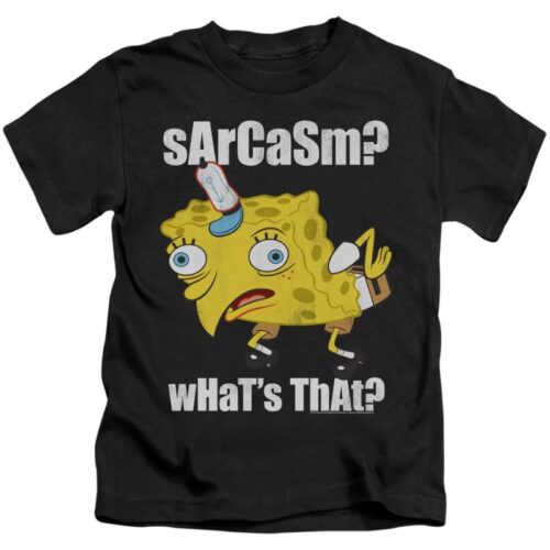 SpongeBob SquarePants Sarcasm Meme Kid's Shirt