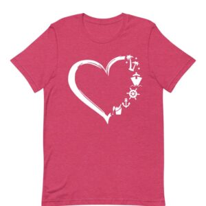 Cruise Distressed Heart Shirt