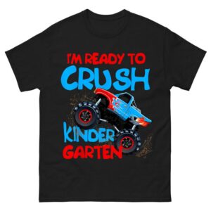 First Day of Kindergarten Monster Truck Shirt