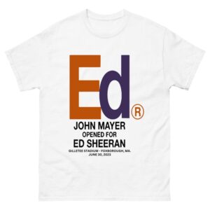 John Mayer Ed Sheeran Shirt