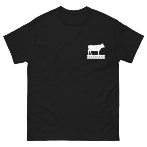 Rich Men North of Richmond Goochland Cow Shirt