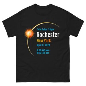 Rochester New York NY Total Solar Eclipse 2024 Shirt