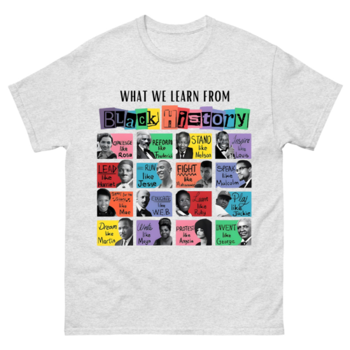 What We Learn From Black History Shirt