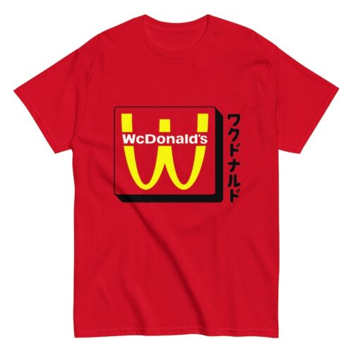 McDonalds Anime Parody Shirt