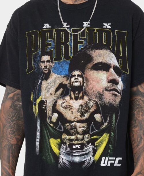 UFC By Goat Crew Alex Pereira Vintage Shirt