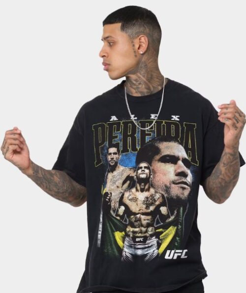 UFC By Goat Crew Alex Pereira Vintage Shirt