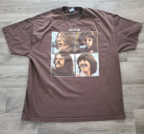 The Beatles Let It Be 2004 Apple shirt