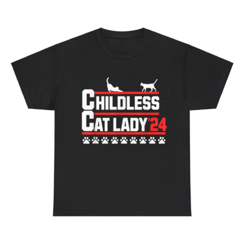 Childless Cat Lady 2024 Shirt