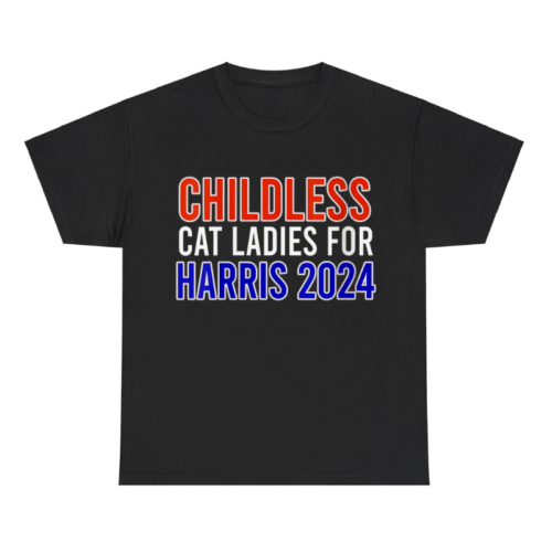 Childless Cat Lady 2024 Shirt