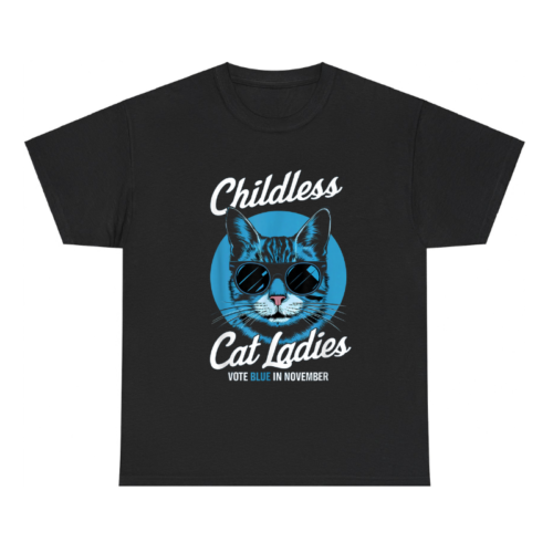 Childless Cat Ladies Vote Blue In November Shirt