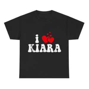 I Love Kiara Funny Valentines Day Shirt