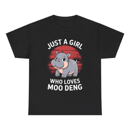 Just A Girl Who Loves Moo Deng Shirt