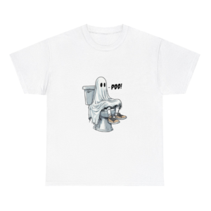 Ghost Sitting On Toilet Shirt