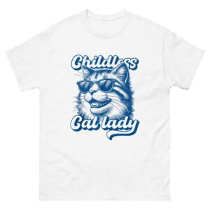 Childless Cat Lady Funny Cat Lover Shirt