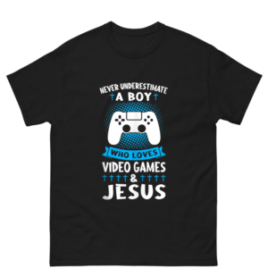 Never underestimate boy who loves video games Shirt