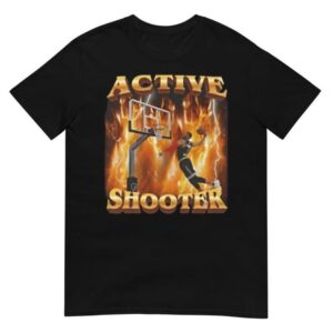 Active Shooter Basketball Adult Shirt