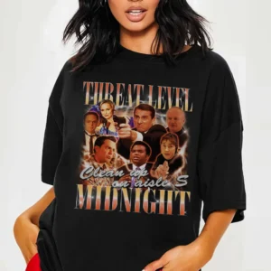 The Office Threat Level Midnight Michael Scott Shirt