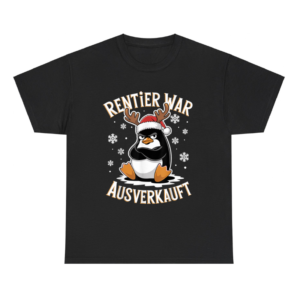 Christmas Penguin Reindeer Shirt