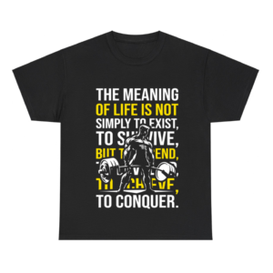 Conquer Anime Bodybuilding Gym Shirt