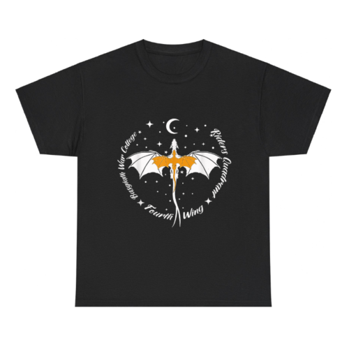 Fantasy Book of Fourth Wing Basgiath Shirt