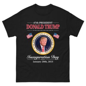 Donald Trump 47th President Inauguration 2025 Supporters Shirt