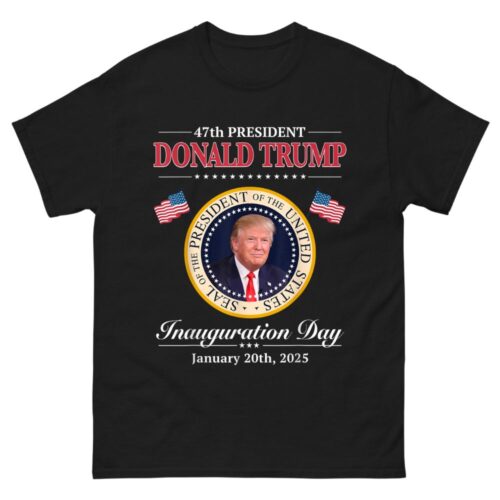 Donald Trump 47th President Inauguration 2025 Supporters Shirt