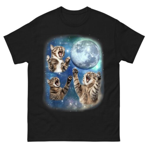 Three Cat Moon 3 Shirt