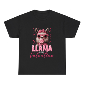 Cute Llama Valentine's Day Shirt