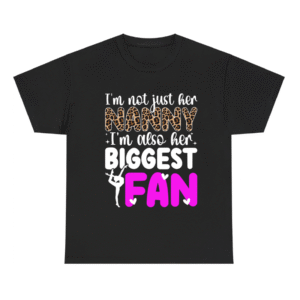 Biggest Fan Gymnastics Nanny Of A Gymnast Shirt