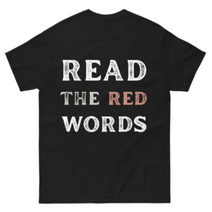 Read The Red Words Shirt