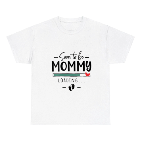 Womens Soon to Be Mommy 1st Baby Pregnancy Shirt