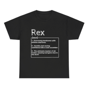 Name Rex Meaning Definition Boy Personalized Shirt