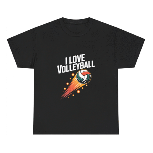 I Love Volleyball Passionate Shirt