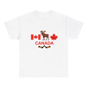 Canada Flag Canadian Maple Leaf Deer Shirt
