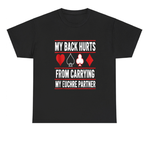 Euchre Card Game Player Shirt