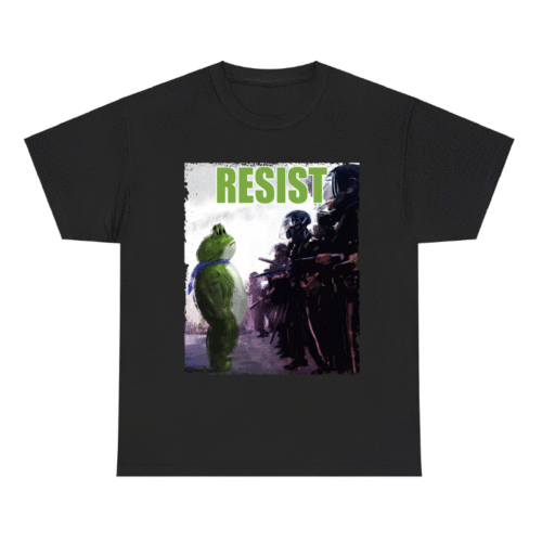 Frogs Against Fascism, Resist Stand for Freedom Shirt