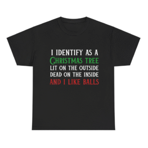 I Identify As A Christmas Tree Shirt